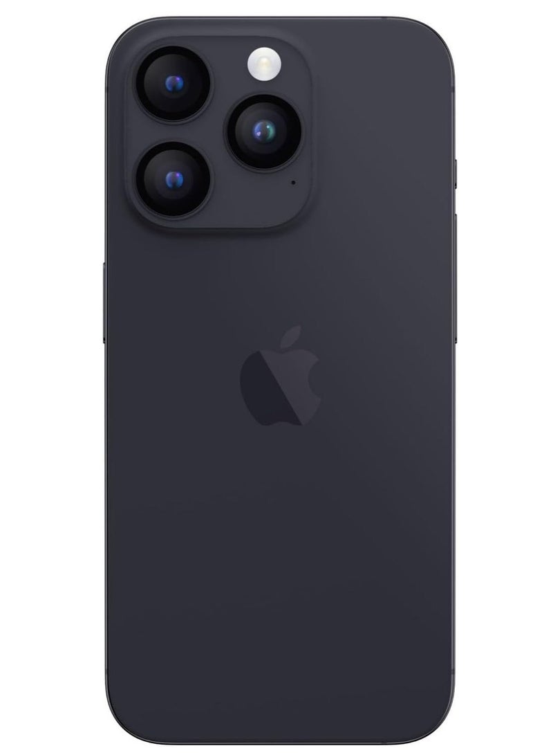 إلترازون واقي عدسة الكاميرا لهاتف iPhone 15 Pro وiPhone 15 Pro MAX من الزجاج المقوى الفائق لعدسة AR (أسود) - Image 4