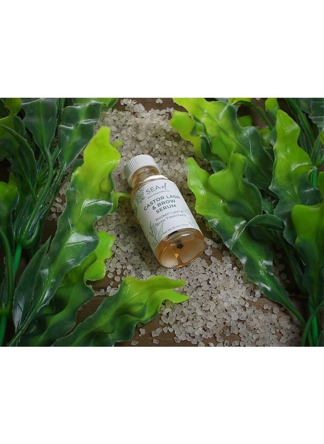 Sea-El Castor Lash & Brow (10% Black Seed Oil) Sea El 1 oz Liquid  - Image 4