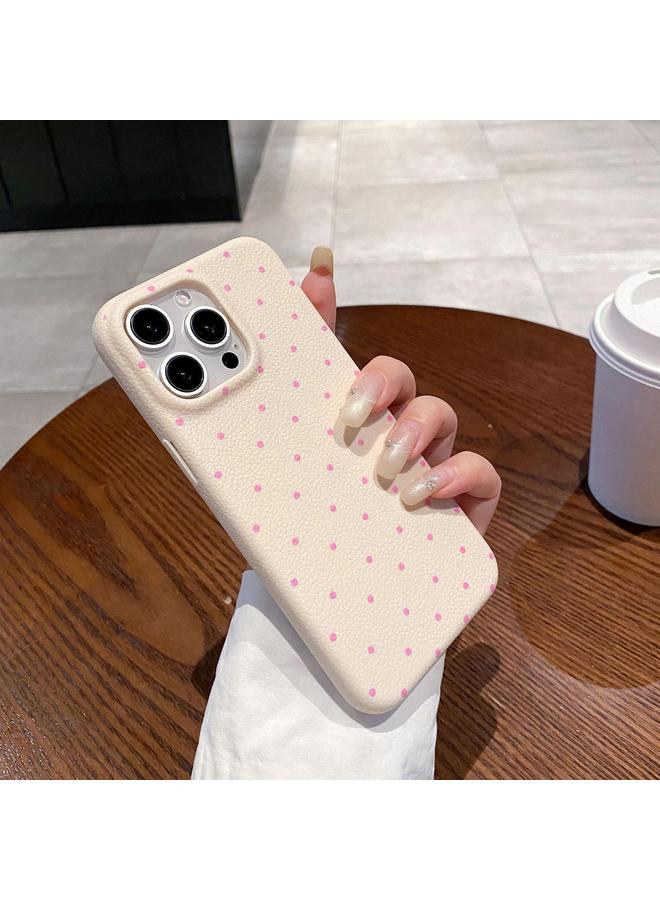 S-TOP Case For iPhone 14 Pro Max Dopamine Polka Dots Silicone Phone Case - Image 4