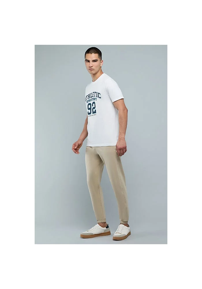 أر أند بي Solid Joggers with Drawstring Waist