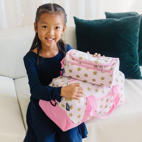 Wildkin Kids Toiletry Bag – Spacious & Durable, Ideal for School, Travel & Overnight Trips - Lilac - Image 2