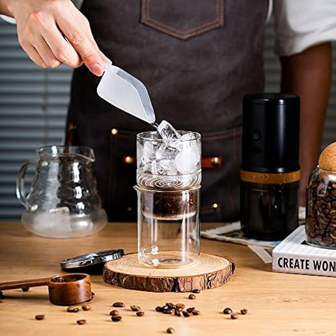 i cafilas 2In1 Cold Brew Drip Coffee Maker 300 Ml Coffee Maker For Cold Brew Coffee And Tea - Image 3