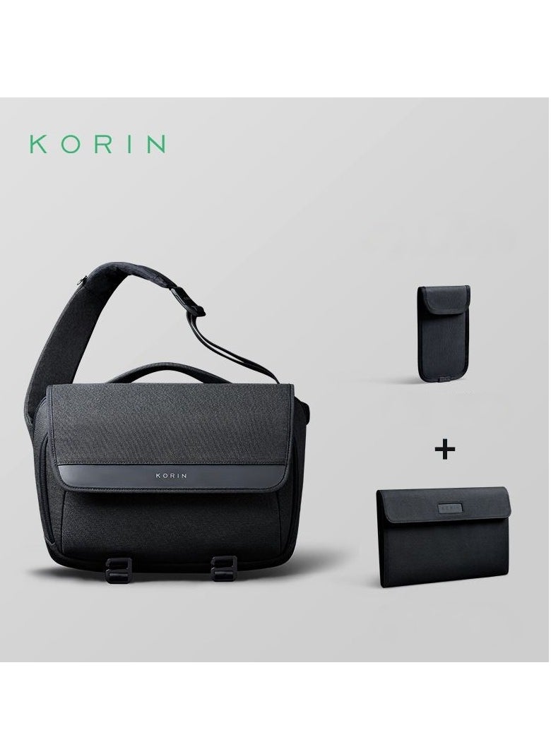 KINGSONS Casual Shoulder Bag+tablet bag + mobile phone bag  - Image 1