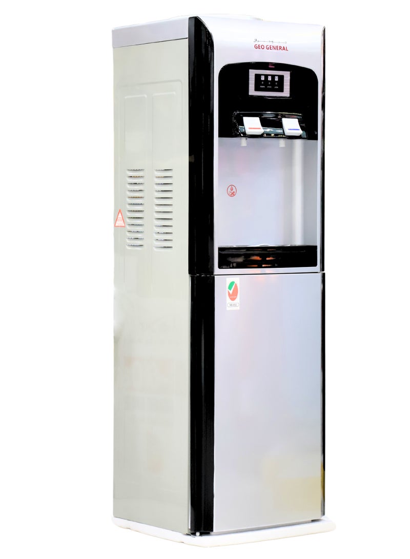 GEO GENERAL GSM-83LB Water Dispenser, 2 Taps, Cold & Hot, 640W, 220-240V, 50-60Hz, 2 TAB with Cabinet, Child Lock, ASTHMA Certified - Image 2