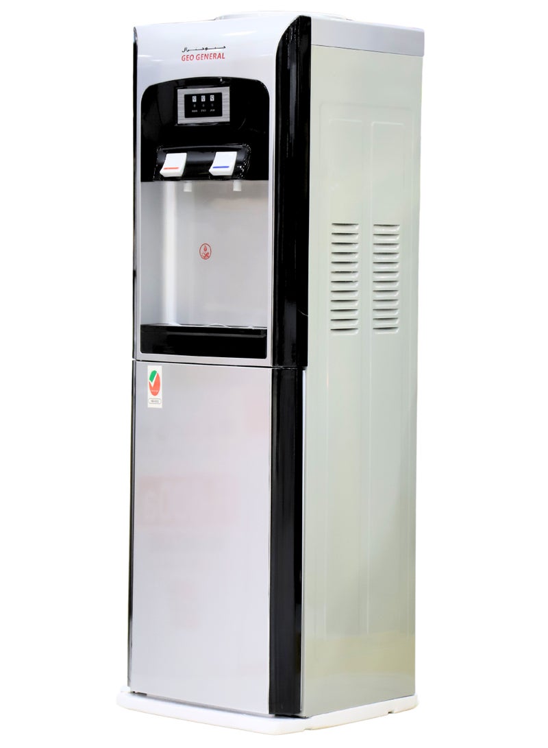 GEO GENERAL GSM-83LB Water Dispenser, 2 Taps, Cold & Hot, 640W, 220-240V, 50-60Hz, 2 TAB with Cabinet, Child Lock, ASTHMA Certified - Image 3