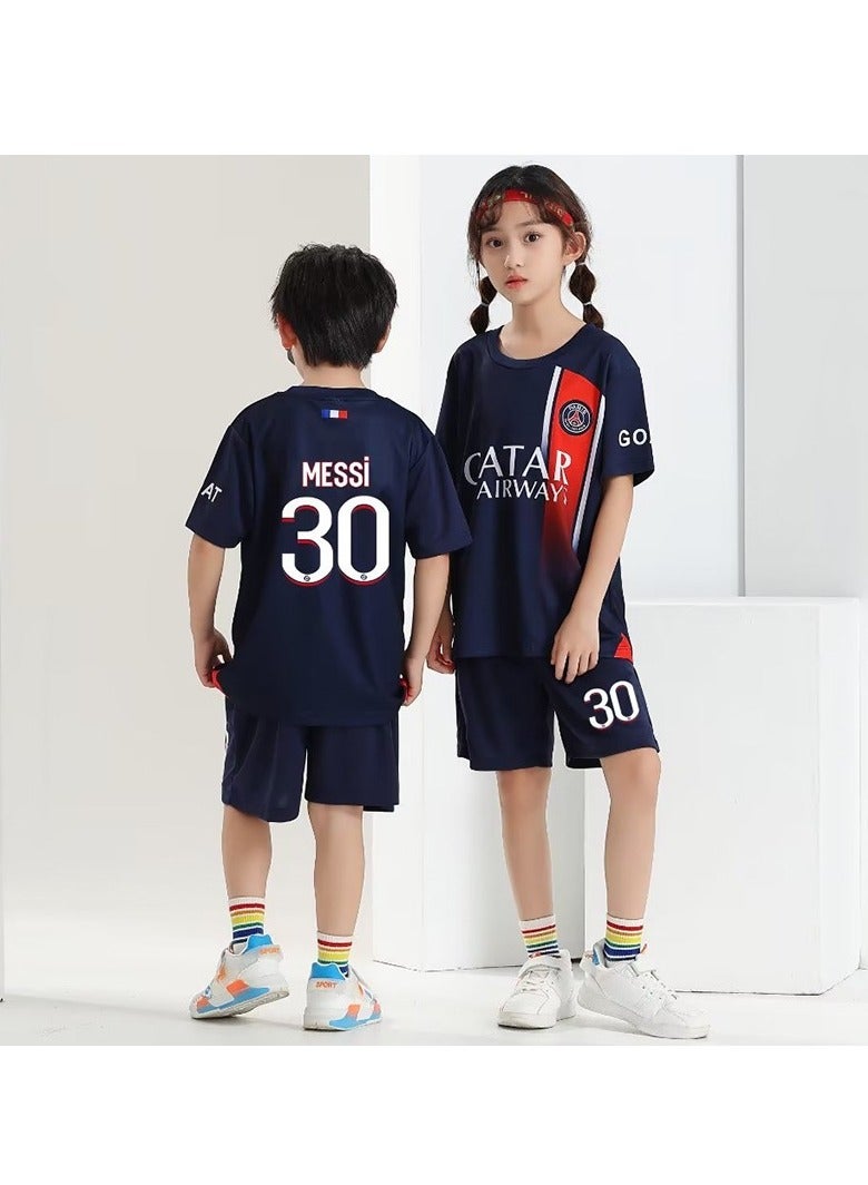 M MIAOYAN M MIAOYAN Paris Football Club new home Messi children's football jersey - Image 2