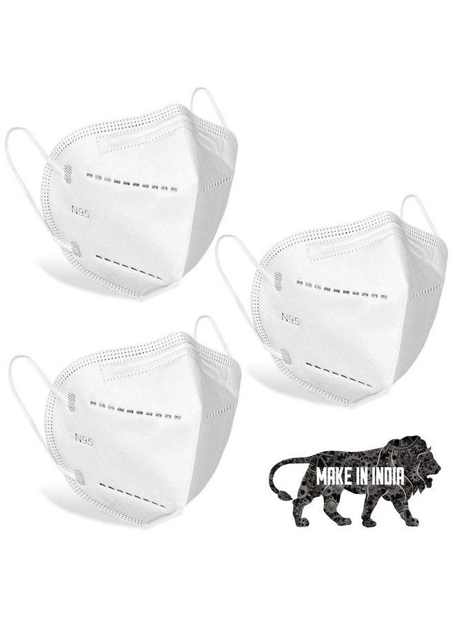 DALUCI قناع وجه N95 قطني عالي الترشيح مكون من 5 طبقات للرجال والنساء (3) - Image 1