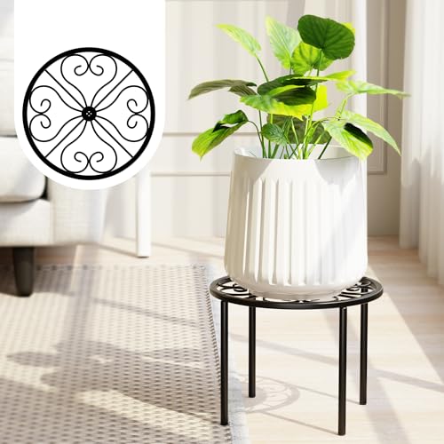 Chinpakden Plant Stand Flower Stand - Metal Plant Holder for Garden Home, Anti-rust Plant Rack for Multiple Plant Indoor or Outdoor. - Image 1