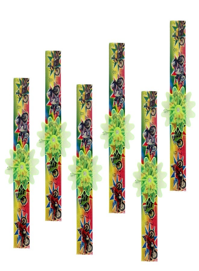 Fully Slap Bracelets Wrist Band with Led Lightning for Kids (Set of 6) - Image 1