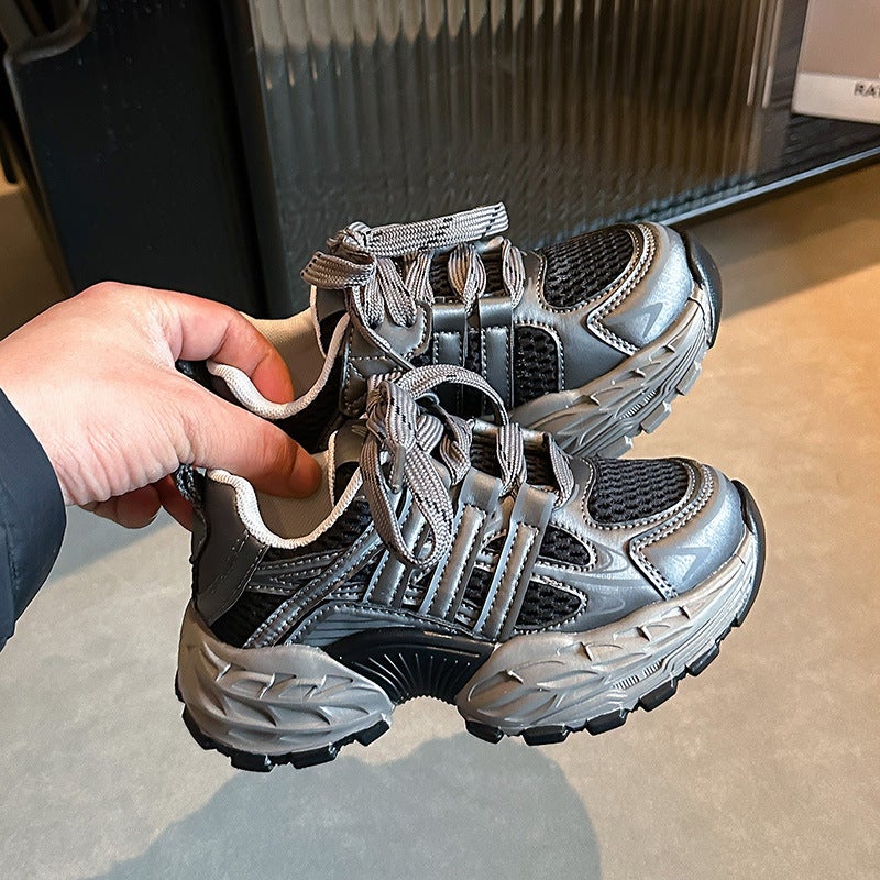 Girls' Sneaker 2025 New Children'S Lightweight Soft Sole Torre Shoes Explosions Boys Running Shoes Casual Shoes - Image 5