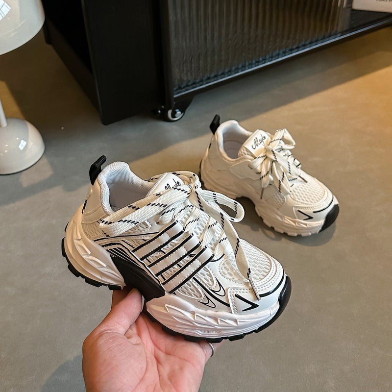 Girls' Sneaker 2025 New Children'S Lightweight Soft Sole Torre Shoes Explosions Boys Running Shoes Casual Shoes - Image 3