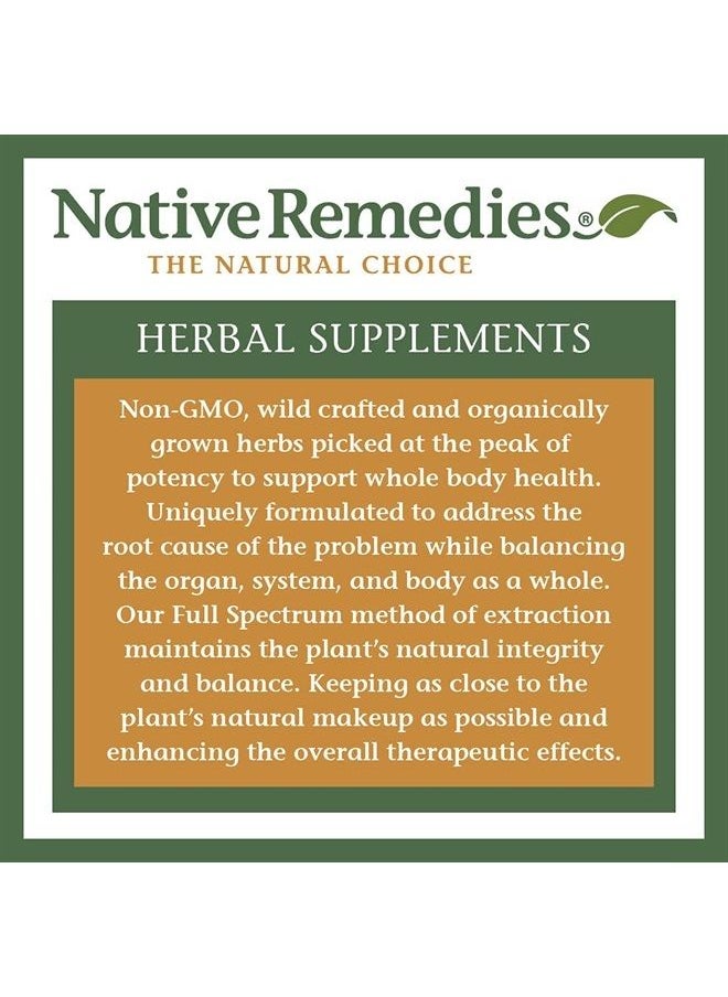Native Remedies - ThyroSoothe - All Natural Herbal Supplement Soothes The Thyroid Gland - Supports Systemic Balance in The Endocrine System and Thyroid Gland - 59 mL - Image 1