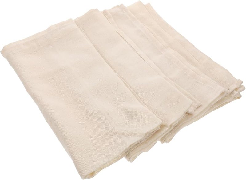 4 قطع من أكياس قماش الجبن القطني ذات شبكة ناعمة لطهي حليب الصويا وحليب المكسرات - Image 2