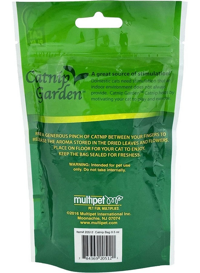 Multipet Gusseted Bag of Catnip Toy, 1/2 oz - Image 2