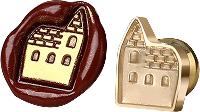 Vintage Wax Seal Stamp Head Alloy Sealing Stamp For Journaling Wedding Holiday H Color - Image 1