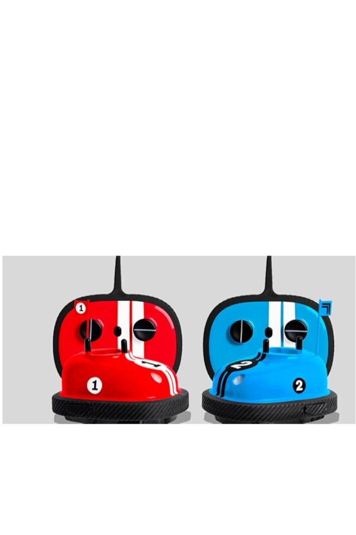 Remote Control Car Set, 2pcs 2.4GHz Bumper Cars, RC Battle Race Car Toy, Ejecting Dodgem Cars with Sound Effects, Spray, Music and Lights, RC Play Vehicles for Kids Boys Children - Image 2