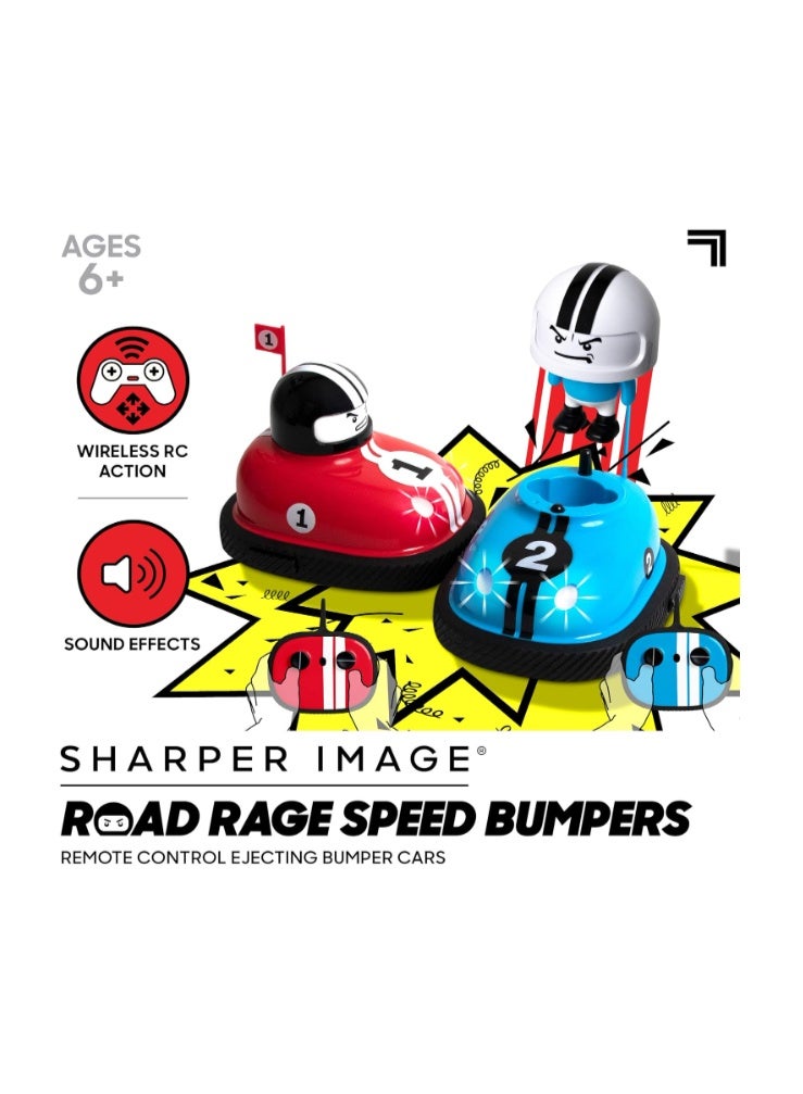 Remote Control Car Set, 2pcs 2.4GHz Bumper Cars, RC Battle Race Car Toy, Ejecting Dodgem Cars with Sound Effects, Spray, Music and Lights, RC Play Vehicles for Kids Boys Children - Image 4