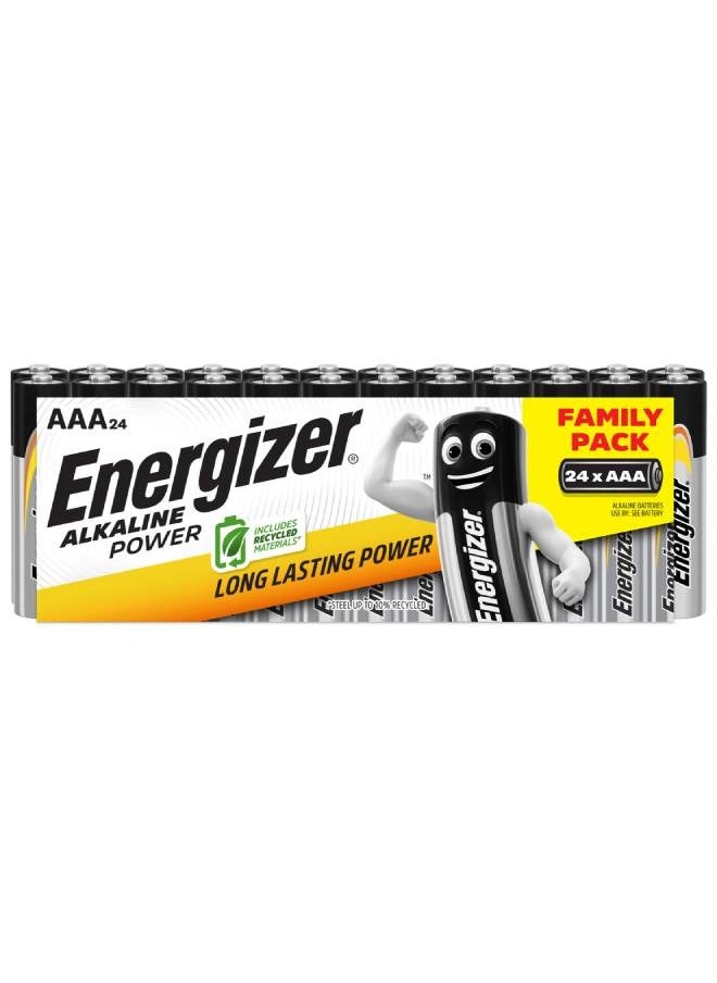 Energizer Energizer AAA Batteries, Alkaline Power Batteries, 24 Pack  - Image 1