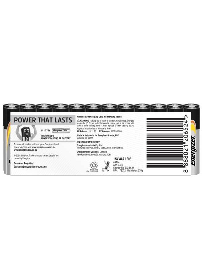 Energizer Energizer AAA Batteries, Alkaline Power Batteries, 24 Pack  - Image 2