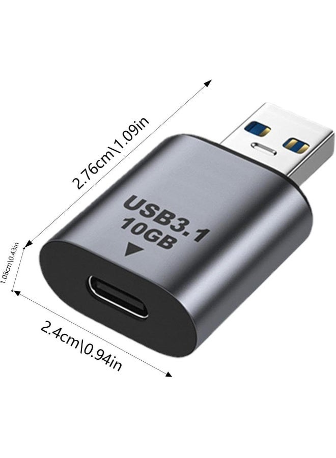 Haing A USB-C to USB 3.0 adapter that supports stable and safe charging. This adapter provides charging power up to 20W (5V/3A). - Image 2