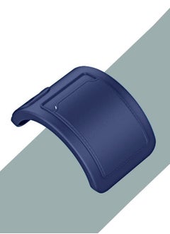 Wtech Silicone TPU With Card Holder Case Cover For Vivo Y28 5G 2024 Navy Blue  - Image 4