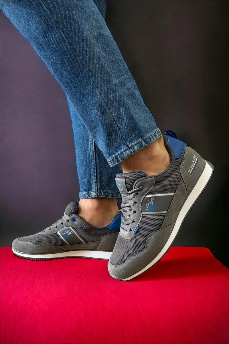 Liger Men's Casual Sneaker Sports Shoes Smoke