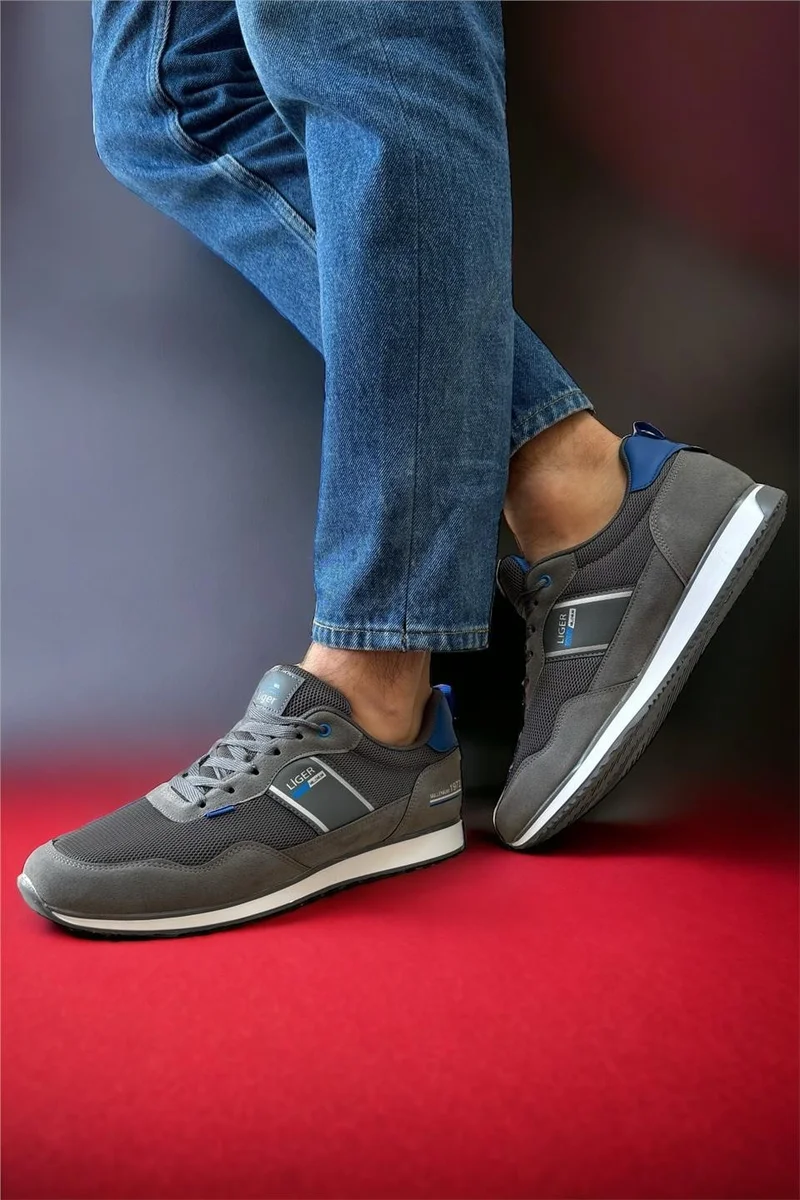 Liger Men's Casual Sneaker Sports Shoes Smoke