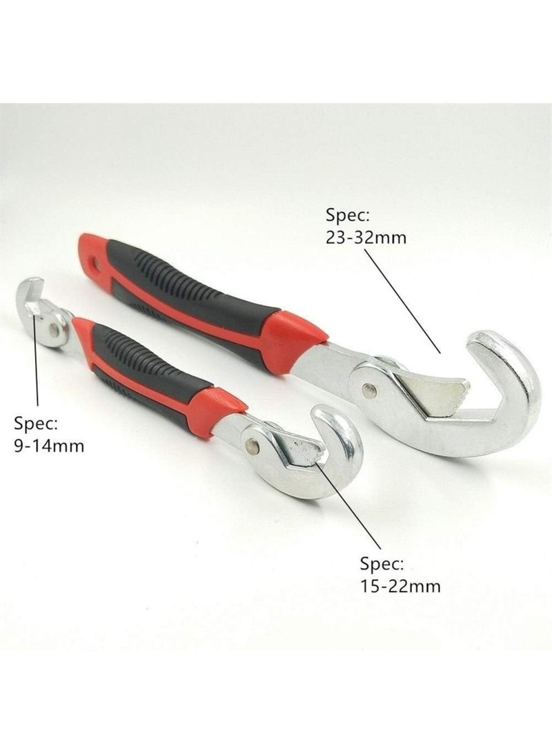 GGOOT Hardware Tool Adjustable Spanner Multi-function Universal Wrench Tool Home Repair Key Hand tool Multi Purpose Universal Pipe Wrench (Color : Type W4 1pcs) - Image 4