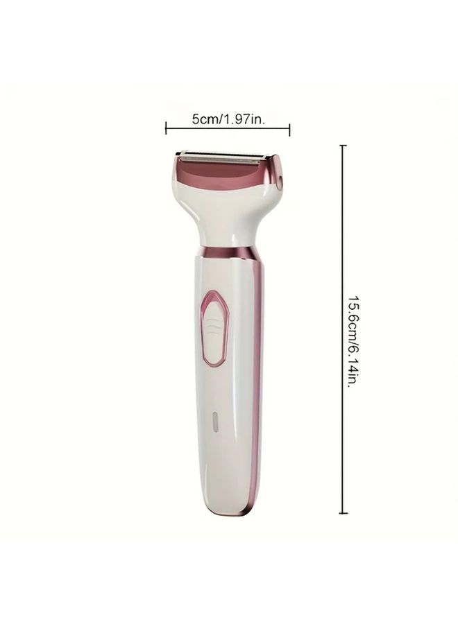 Women Electric Shaver 4 in 1 Rechargeable With 4 Replaceable Trimmer Heads - Image 4
