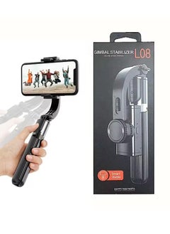 Generic L08 One Axis Gimbal Stabilizer Smart Rotating Vlog Photo Selfie Stick Tripod for Smartphone  - Image 3