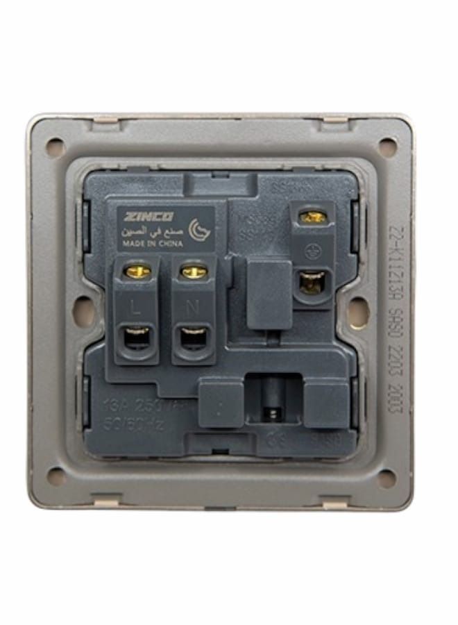 زينكو فيش ثلاثى 13 أمبير بمفتاح ذهبى زينكو - Image 2