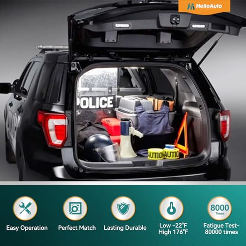 HelloAuto Rear Hatch Lift Supports for Ford Edge SE/SEL 2007-2014, SG304084 Liftgate Tailgate fit for 2007 Ford Edge SEL Plus, Trunk Struts Shock Spring fit for SRT(Set of 2) - Image 4