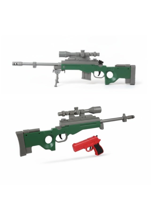 Premium Soft Bullet Gun Toy,Shell Ejection Toy Gun, Foam Blaster Pistol Toys for Kids - Image 2