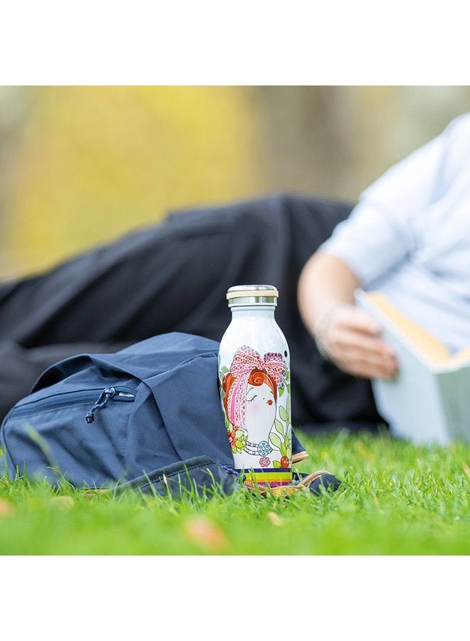 EGAN Water Bottle Le Pupazze White ML 500 - Image 2