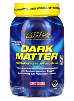 MHP DARK MATTER Post-Workout Muscle Growth Accelerator Fruit Punch 3.44 lbs (1560 g) 