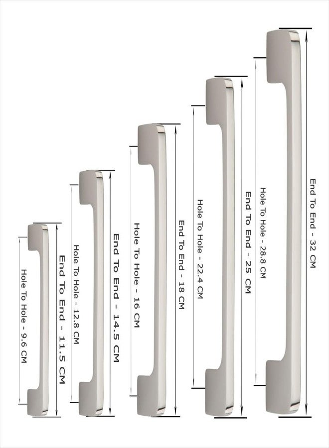 Allied Stainless Steel Cabinet Handle No. 909 | 4 inch | Glossy Chrome (Pack of 2) - Image 2
