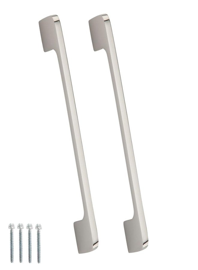 Allied Stainless Steel Cabinet Handle No. 909 | 4 inch | Glossy Chrome (Pack of 2) - Image 1