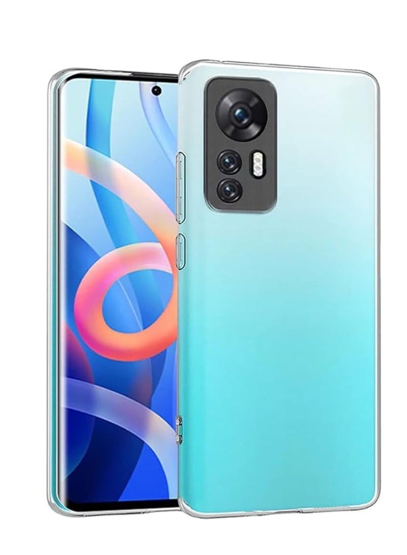 Case Compatible with Xiaomi Redmi Note 12S Case Crystal Clear Soft TPU Gel Case Flexible Silicone Anti-Scratch Camera Protection Transparent TPU... - Image 1