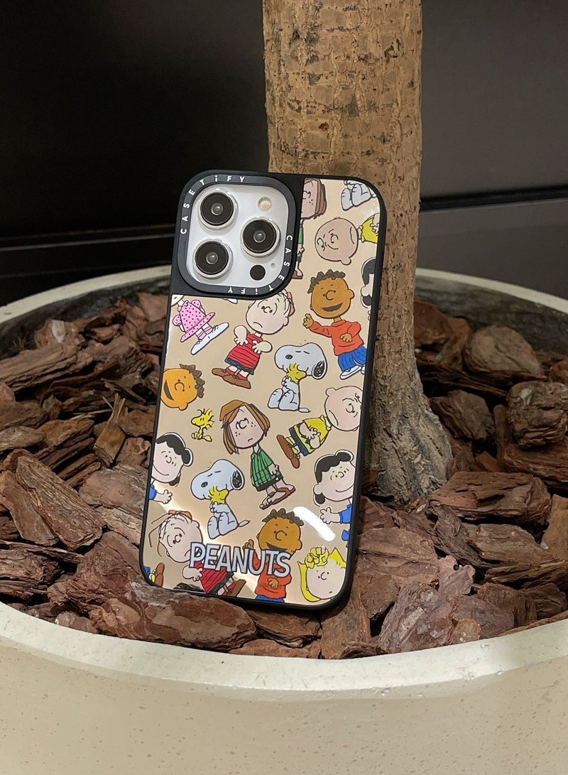 Casetify Apple iPhone 15 Pro Max Case Snoopy family Phone Cover - Mirror Face - Image 3