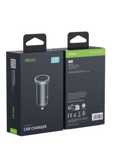 CZ01S 2.1A Dual USB ports Car Charger, Safely charge devices with smart current matching for optimal safety,  Night vision blue light - pzsku/Z5B2F577BCA05018CD6A2Z/45/_/1740152169/c5798268-62c1-43fb-8e9e-3898eddb6d66