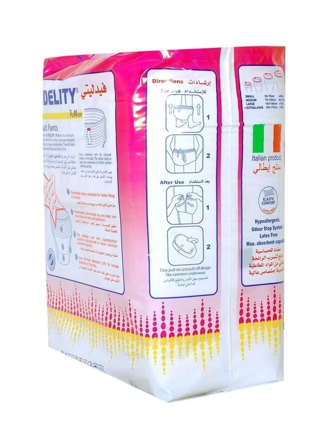 Fidelity Adukt Pull-On Pants 10's XL size - Image 3