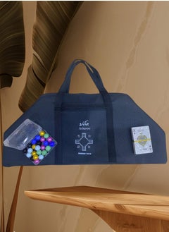 MARAH TOYS A strong wooden jackaroo game for strategic planning, 6 players, with a luxury bag, 45 x 55 cm  - Image 4