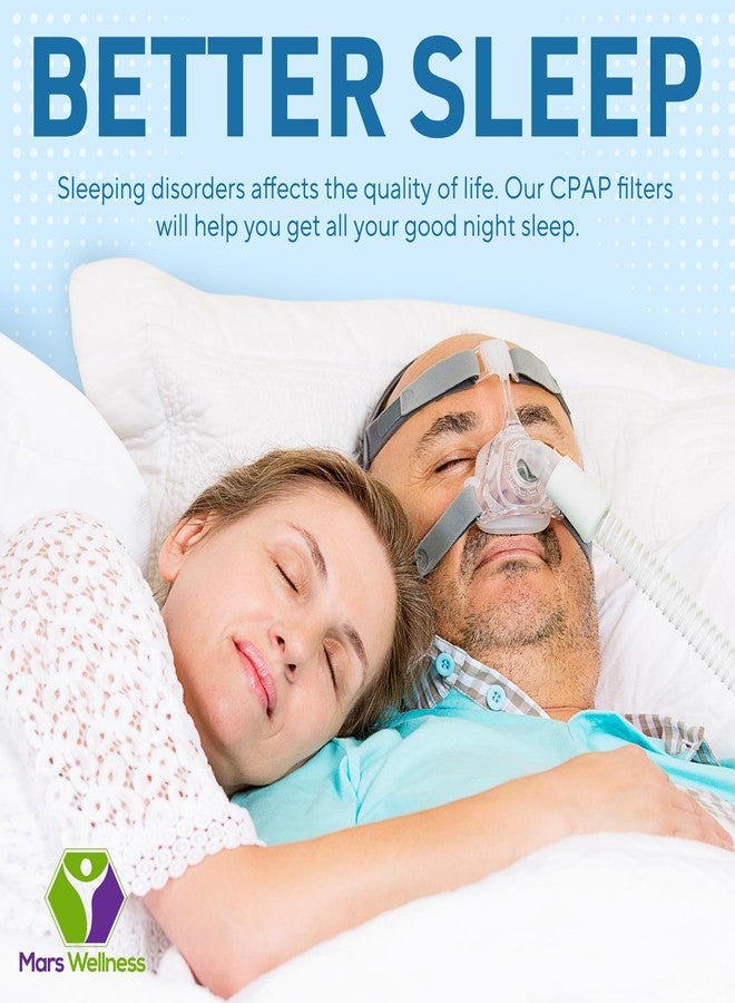 مارس ويلنيس طقم فلاتر جهاز التنفس CPAP من مارس ويلنس - متوافق مع أجهزة التنفس CPAP من سلسلة لونا G3 من 3B ميديكال - صنع في الولايات المتحدة الأمريكية - 12 فلتر إسفنجي - Image 5