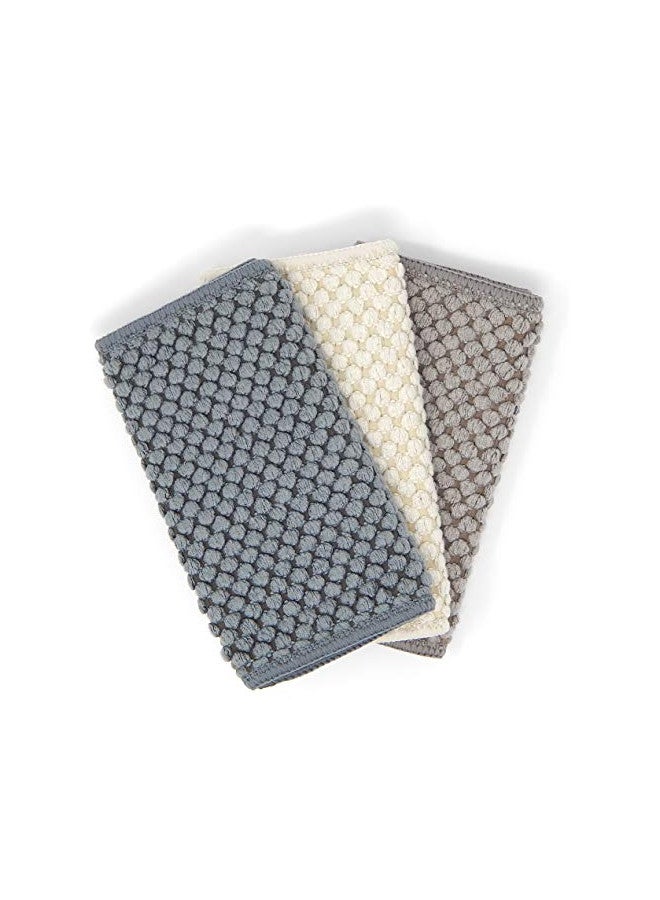 Norwex Counter Cloths, slate, vanilla, mushroom - Image 1