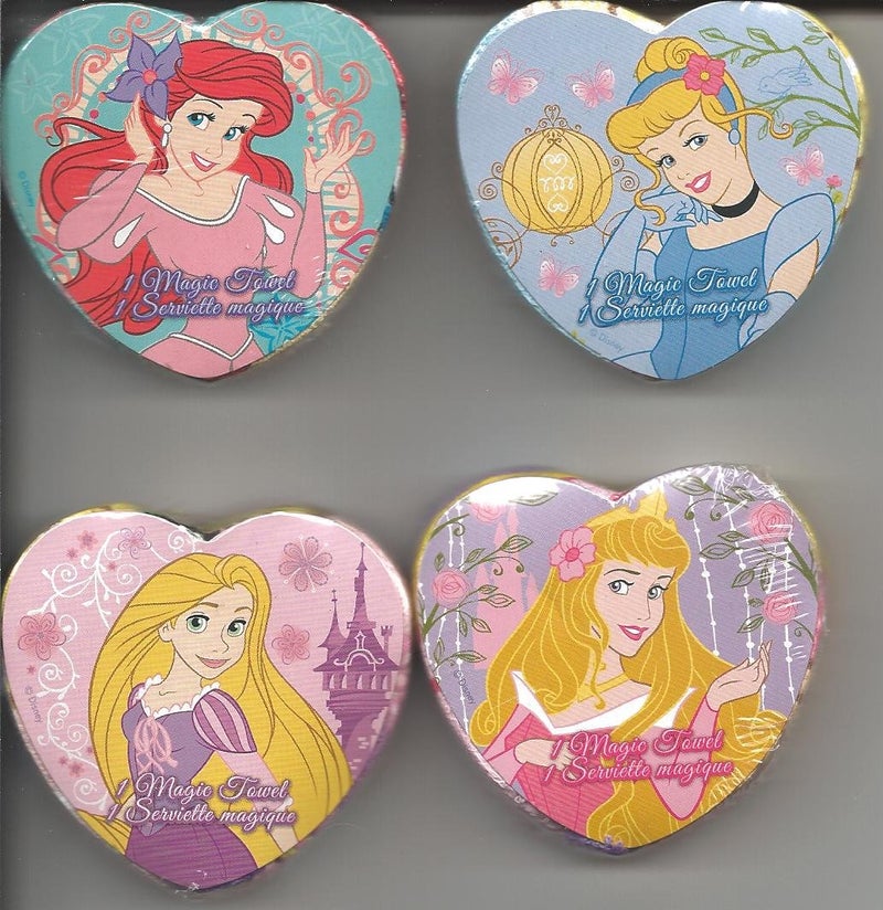 ديزني مجموعة منشفة ديزني الأميرة السحرية من 4