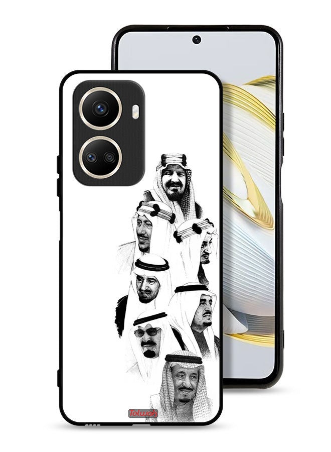 Tolwak Huawei nova 10 SE Protective Case Cover Saudi Kings Art B_W - Image 1