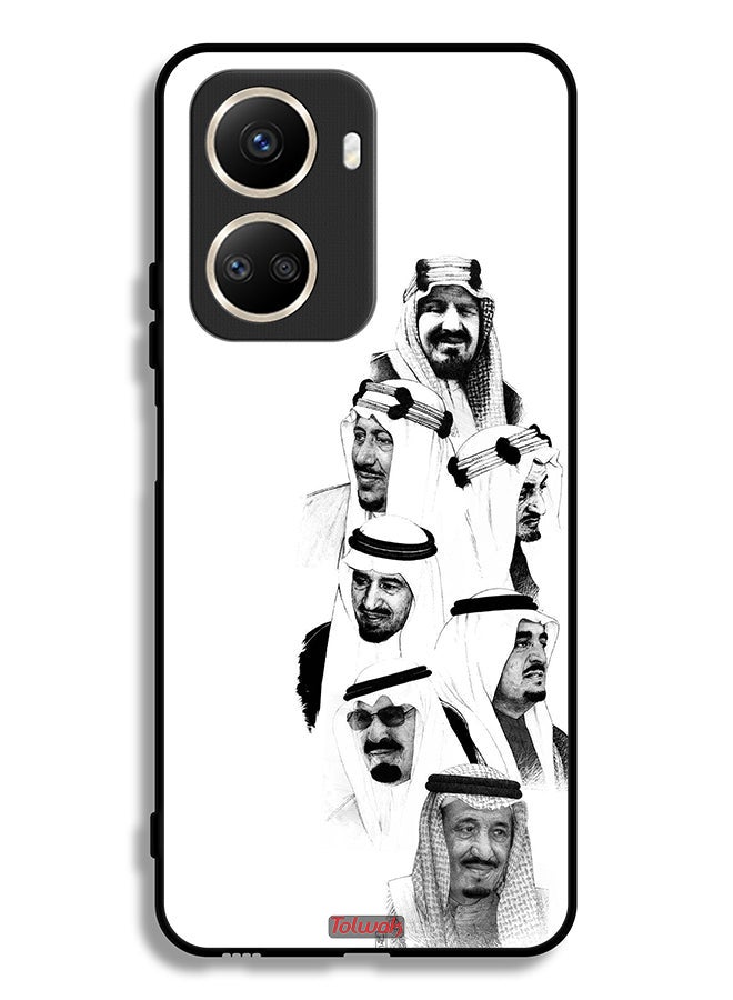 Tolwak Huawei nova 10 SE Protective Case Cover Saudi Kings Art B_W - Image 2