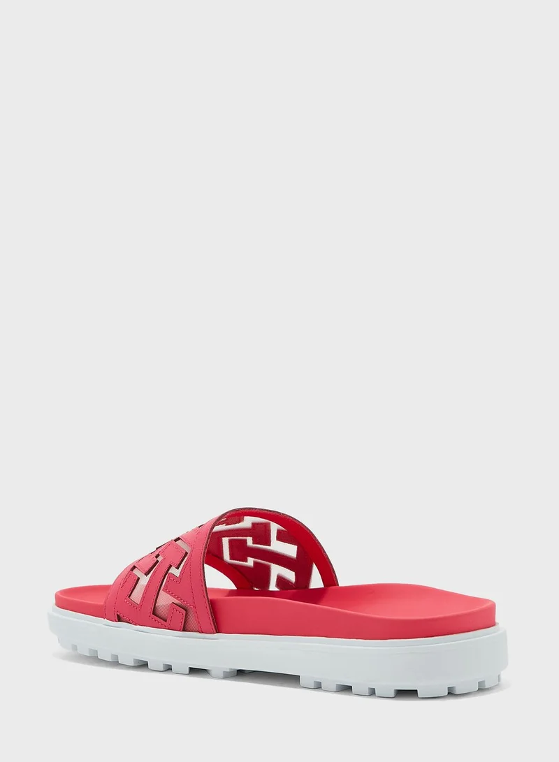 TOMMY HILFIGER Elevated Flat Sandals