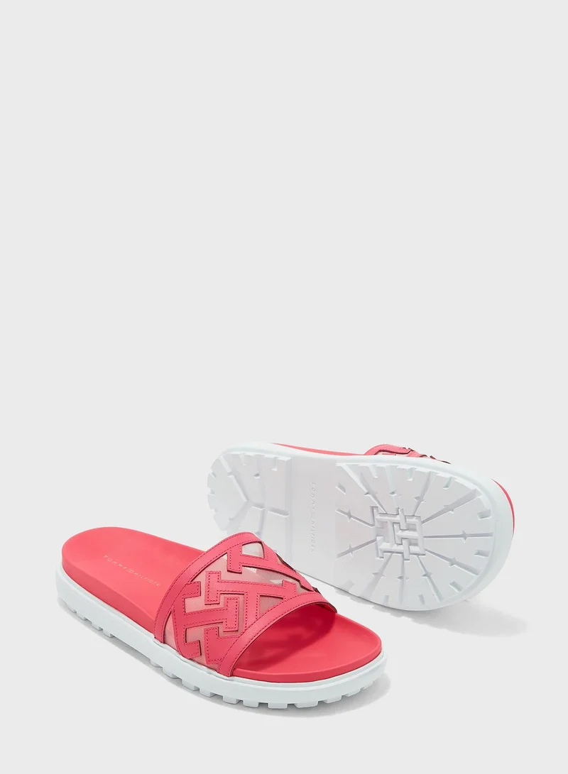 TOMMY HILFIGER Elevated Flat Sandals