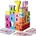 JYJ Wooden Stacking Building Blocks for 3 Years Old Kids 110 Number Game Balance Competition Toy Gift for Boys Girls - Image 2